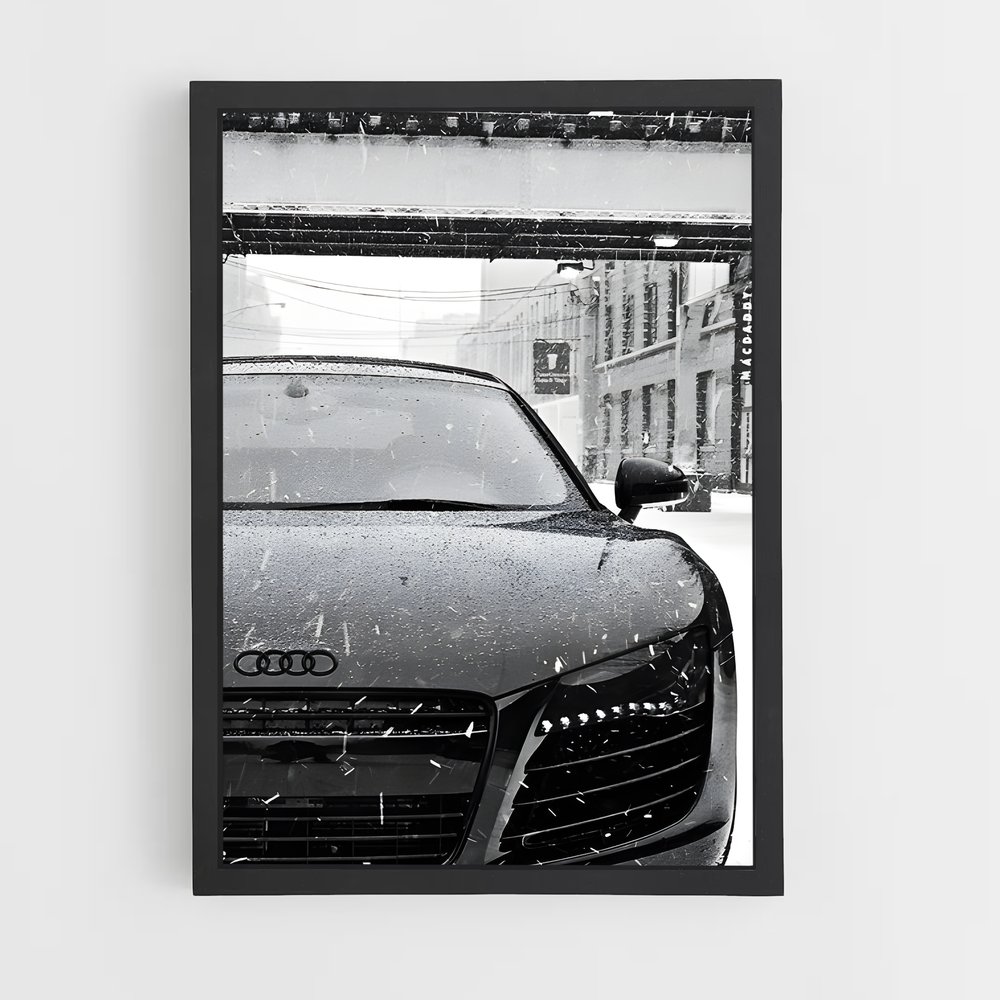 Poster Audi dans la Neige (vue 2)